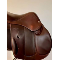 DEVOUCOUX Selle Chiberta K 16.5 Havane - 2023- contrôlée 06/2026
