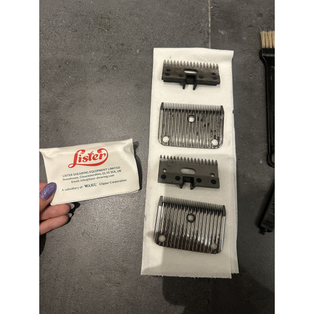 Tondeuse Lister Star + sacoche + 1 deuxième jeu de peignes à vendre