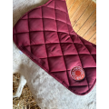 Tapis Hermes sellier bordeaux