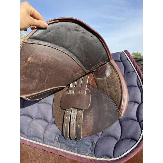 Selle cso fougenza Roméo 17.5 havane