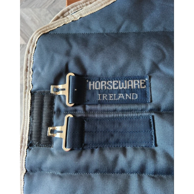 Couverture de box Horseware Ireland 400g - Bleu Marine - 135 cm