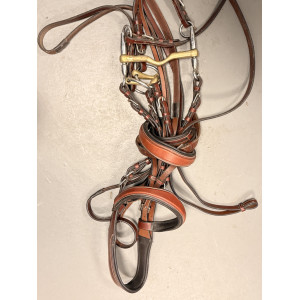 Bride cheval marron