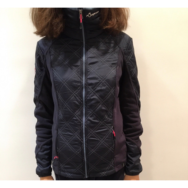 Manteau/Polaire 36/XS bleu marine