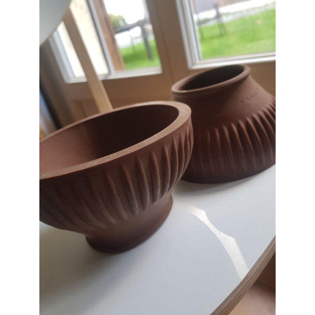 Cloches épaisses Marron taille L