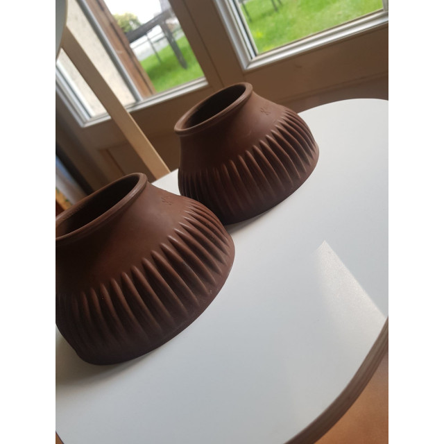 Cloches épaisses Marron taille L