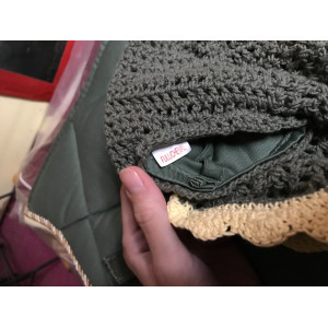 Ensemble tapis de selle mixte + bonnet