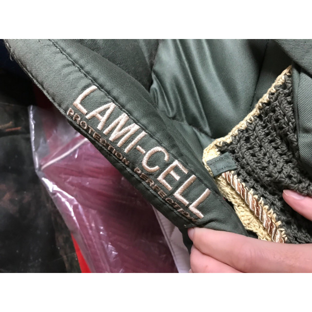 Ensemble tapis de selle mixte + bonnet