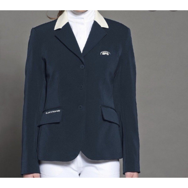 Veste  GPA bleu col blanc