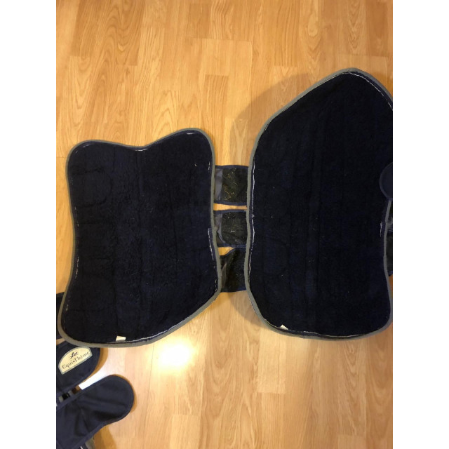 Protections de transport bleu marien