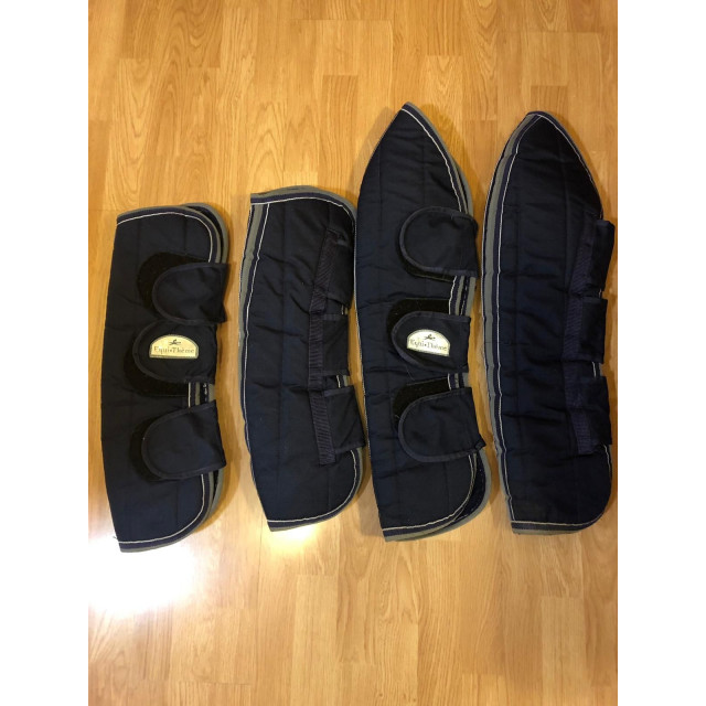 Protections de transport bleu marien