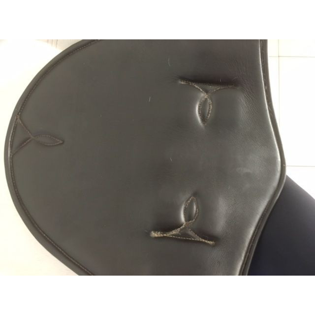 Sangle Courte Bavette Cuir Protanner - 60cm - Marron