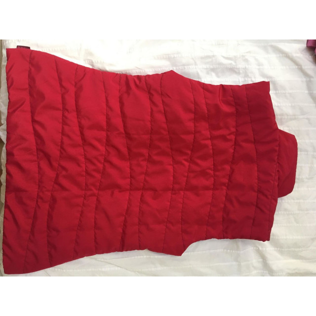 Doudoune légère framboise sans manche