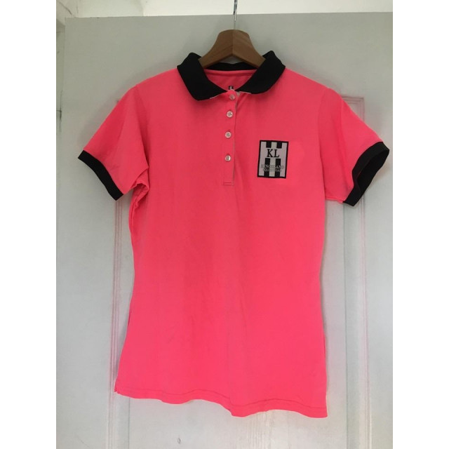 Polo Kingsland Ursa - Modèle femme - Couleur : Rose, Taille : M