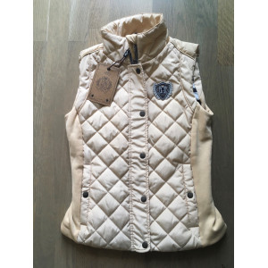 Gilet matelassé HV POLO crème