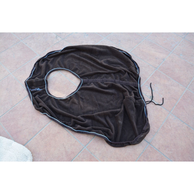 Couvre reins polaire poney Choco ciel