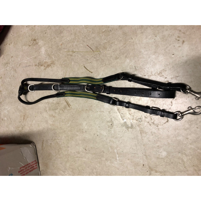 Collier de chasse taille poney noir