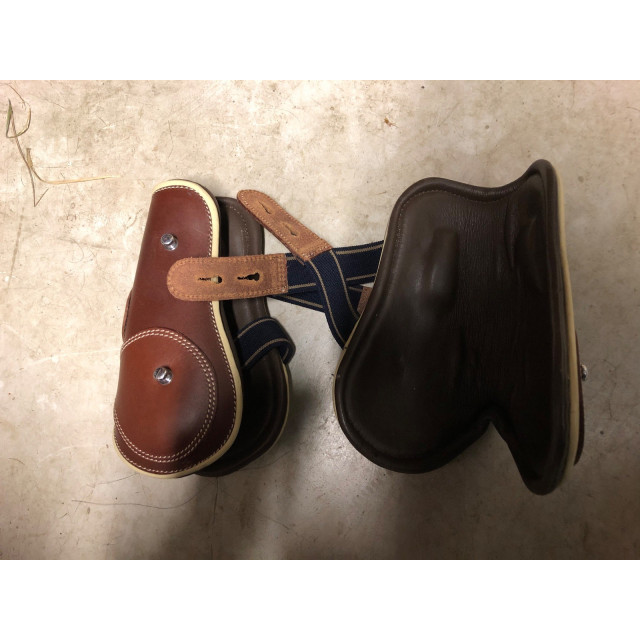 Protège boulet en cuir taille poney jamais porté