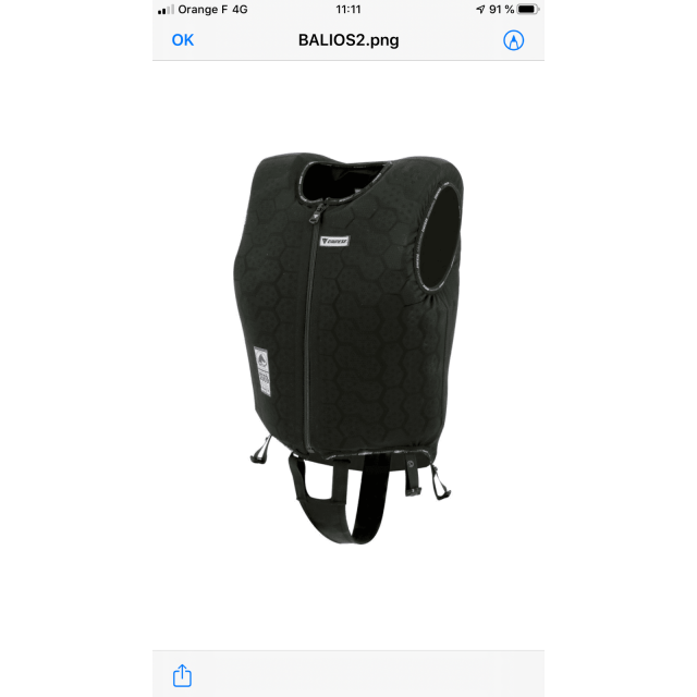 Gilet de Cross Dainese Balios 3 Adj