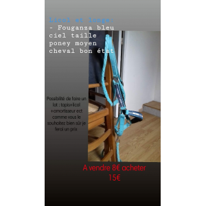 Lot tapis amortisseur licol