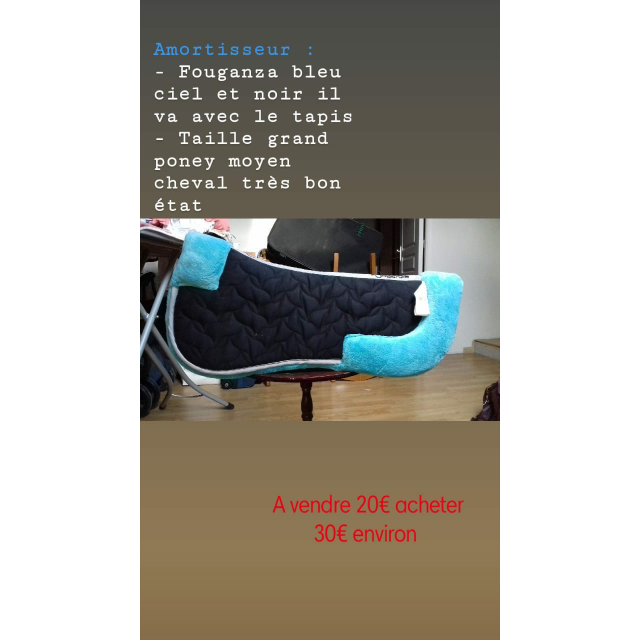 Lot tapis amortisseur licol