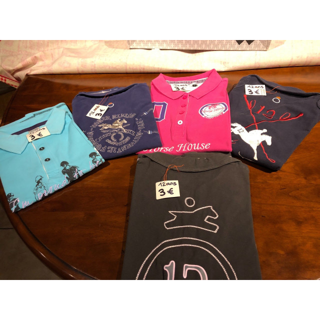 Lot de polos