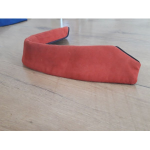 Col rouge pour veste Manfredi