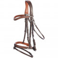 Bridon équitation 580 surpiqué marron