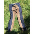 pantalon HKM bleu et marron