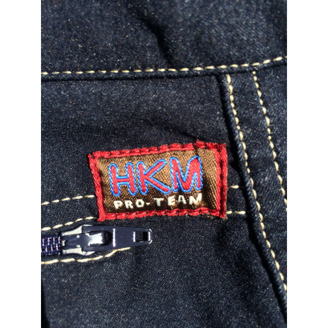 pantalon HKM bleu et marron