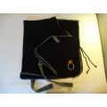 Couverture en polaire noire