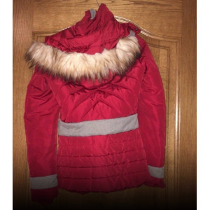 Doudoune rouge jump’in