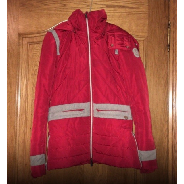 Doudoune rouge jump’in