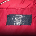 Doudoune rouge jump’in