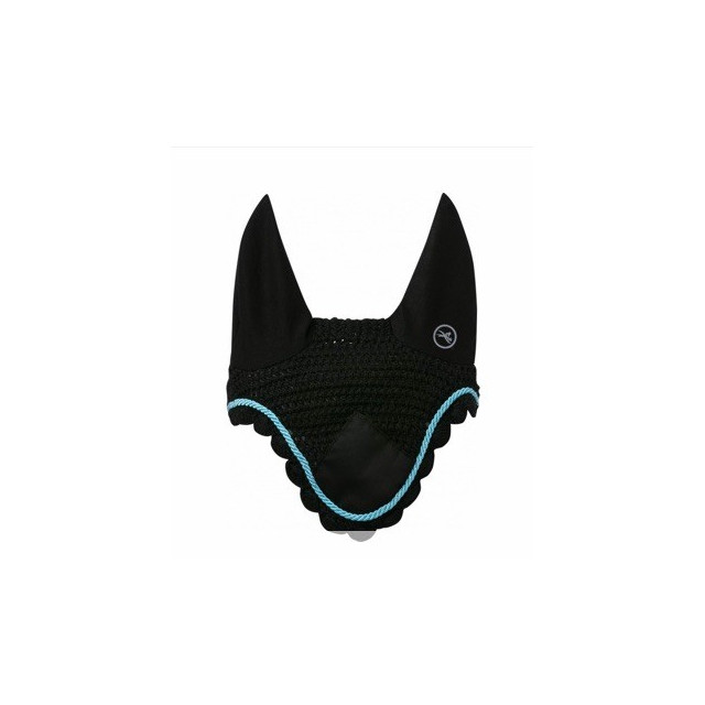 bonnet noir et bleu