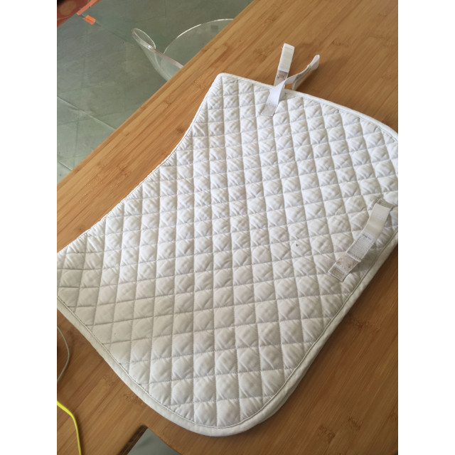 Tapis blanc poney