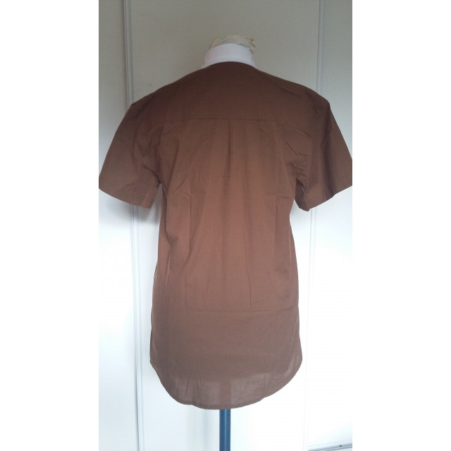 Chemise concours Equithème S HOMME chocolat