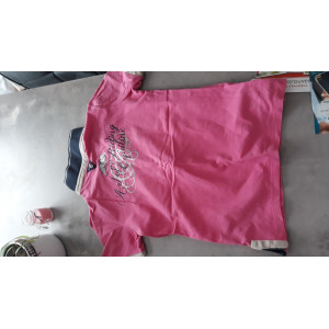 Polo Equiline rose XS