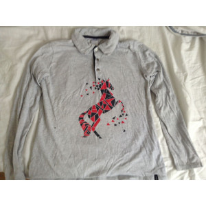 Polo à maches longues FOUGANZA