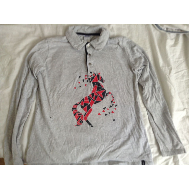 Polo à maches longues FOUGANZA