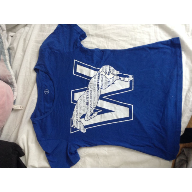 T-shirt bleu John WHITAKER