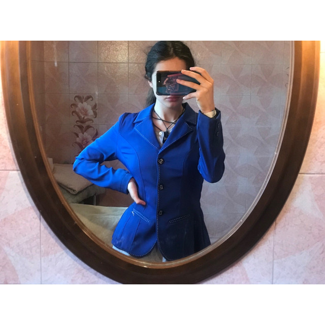 Veste Pénélope Leprévost bleu roi