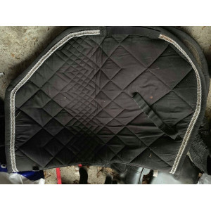 tapis coupe sport noir strass