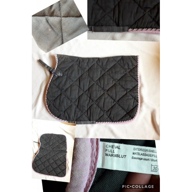 Tapis de selle taille cheval