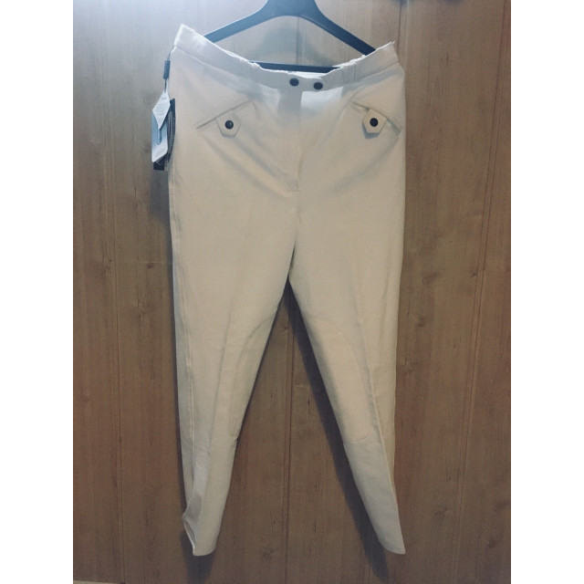 Pantalon blanc femme Nicolas Touzaint