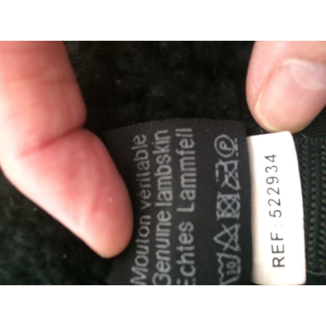 Tapis de selle CSO en mouton véritable