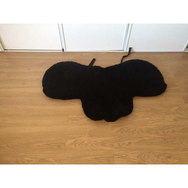 Tapis de selle CSO en mouton véritable