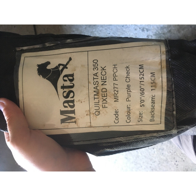 Couverture d’ecurie MASTA