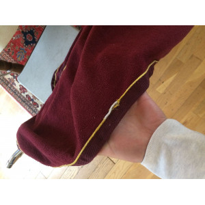 Couvre rein équithème bordeaux