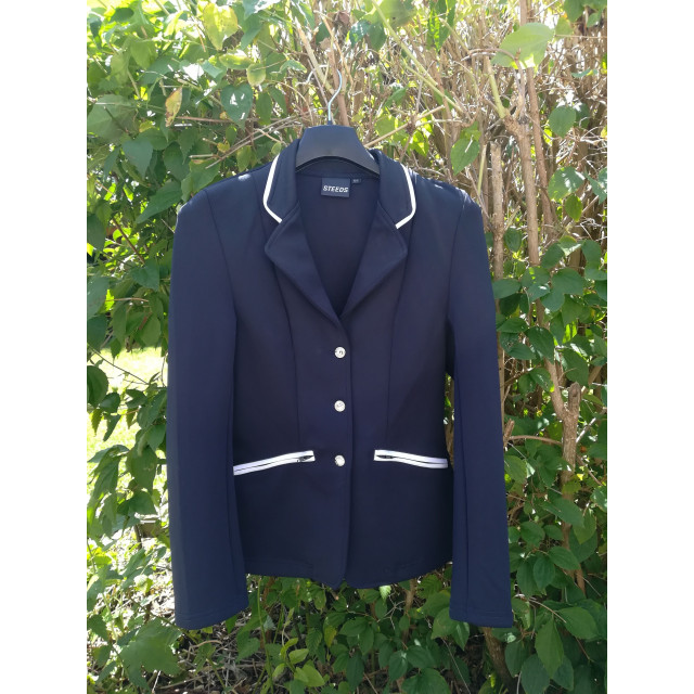 veste de concours enfant 12 ans bleu marine steeds
