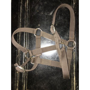 Licol et Longe marron